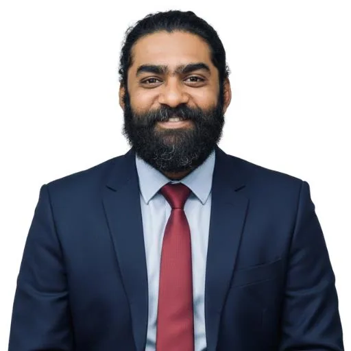 Portrait of Vishnu Pillai